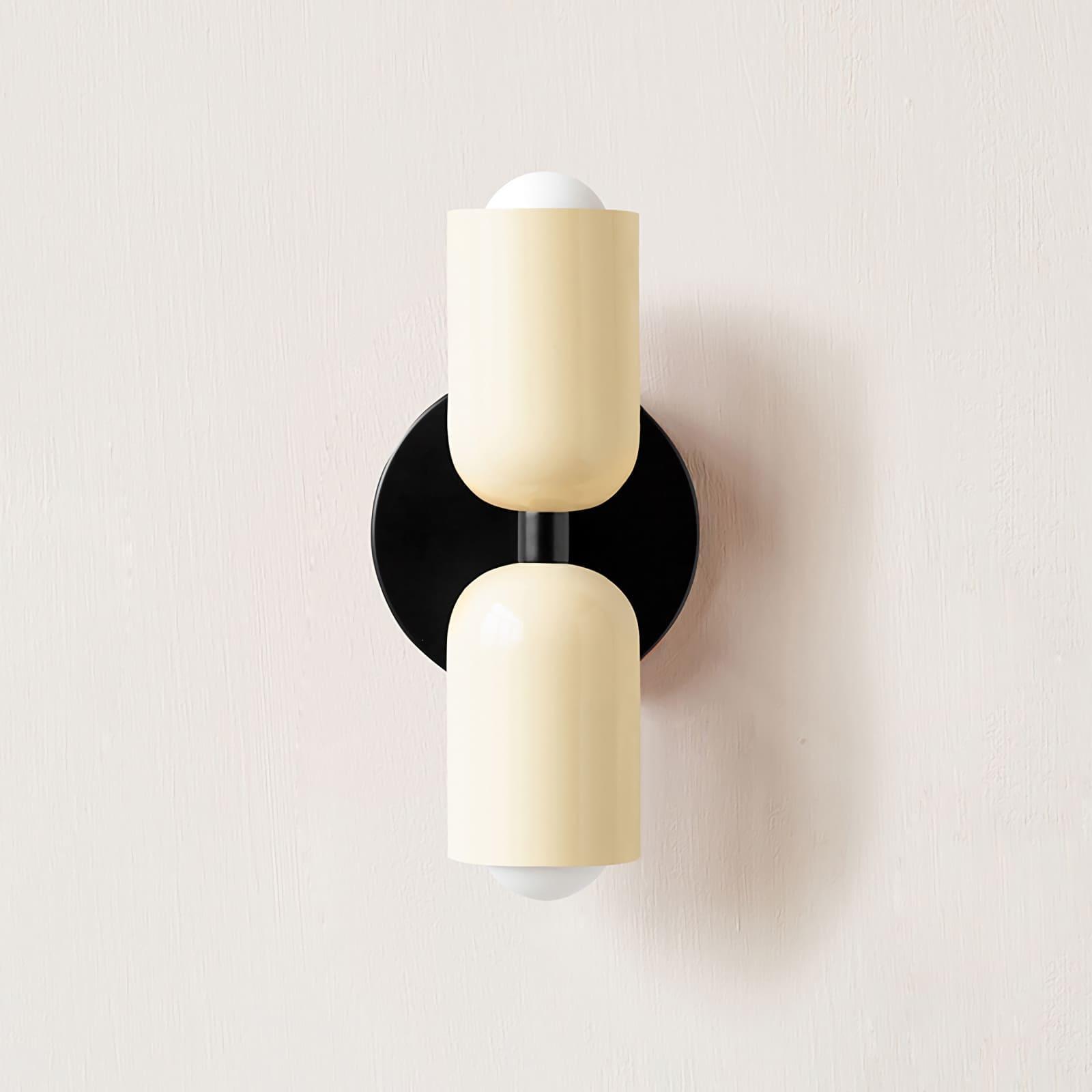 Couleur Double-Head Wall Lamp – Art Deco Dual Arm Wall Sconce