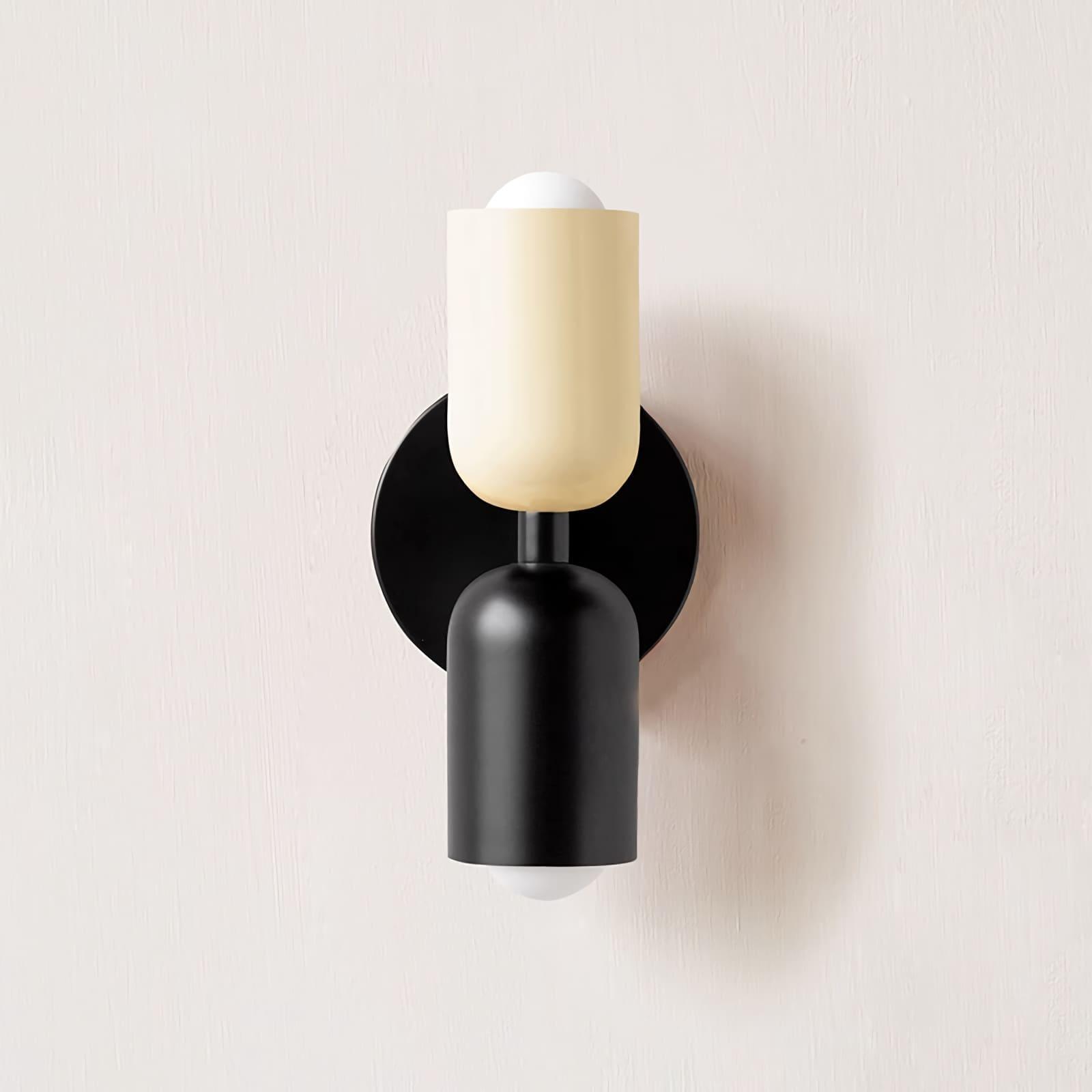 Couleur Double-Head Wall Lamp – Art Deco Dual Arm Wall Sconce