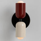 Couleur Double-Head Wall Lamp – Art Deco Dual Arm Wall Sconce