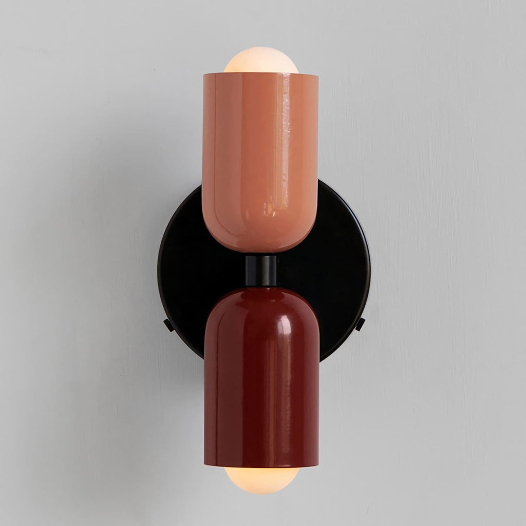 Couleur Double-Head Wall Lamp – Art Deco Dual Arm Wall Sconce