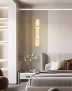 Creative Alabaster Cylindrical Wall Lamp