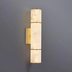Creative Alabaster Cylindrical Wall Lamp