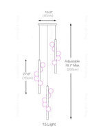 Creative Glass Blobe Pendant Light