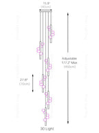 Creative Glass Blobe Pendant Light