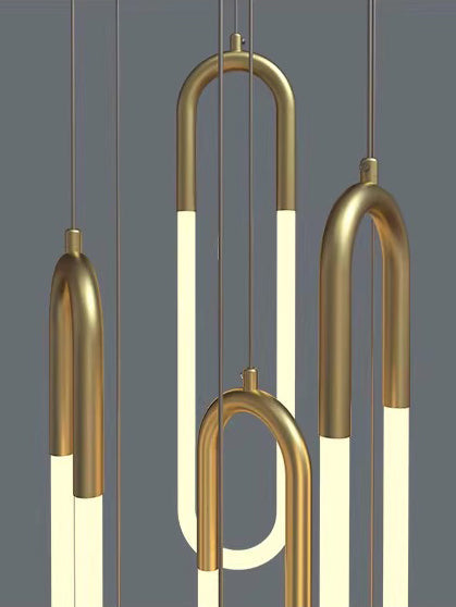 Creative U Tube Chandelier