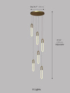 Creative U Tube Chandelier