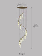 Creative U Tube Chandelier