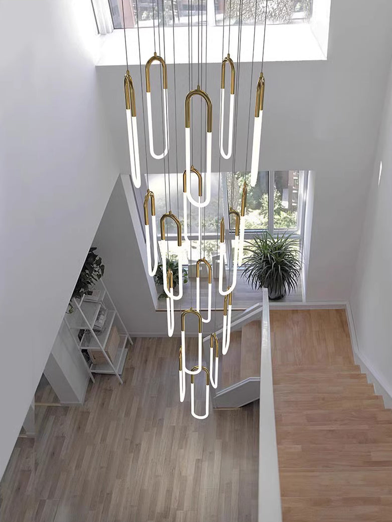 Creative U Tube Chandelier