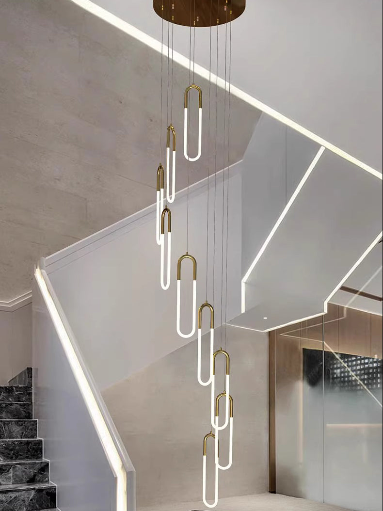 Creative U Tube Chandelier