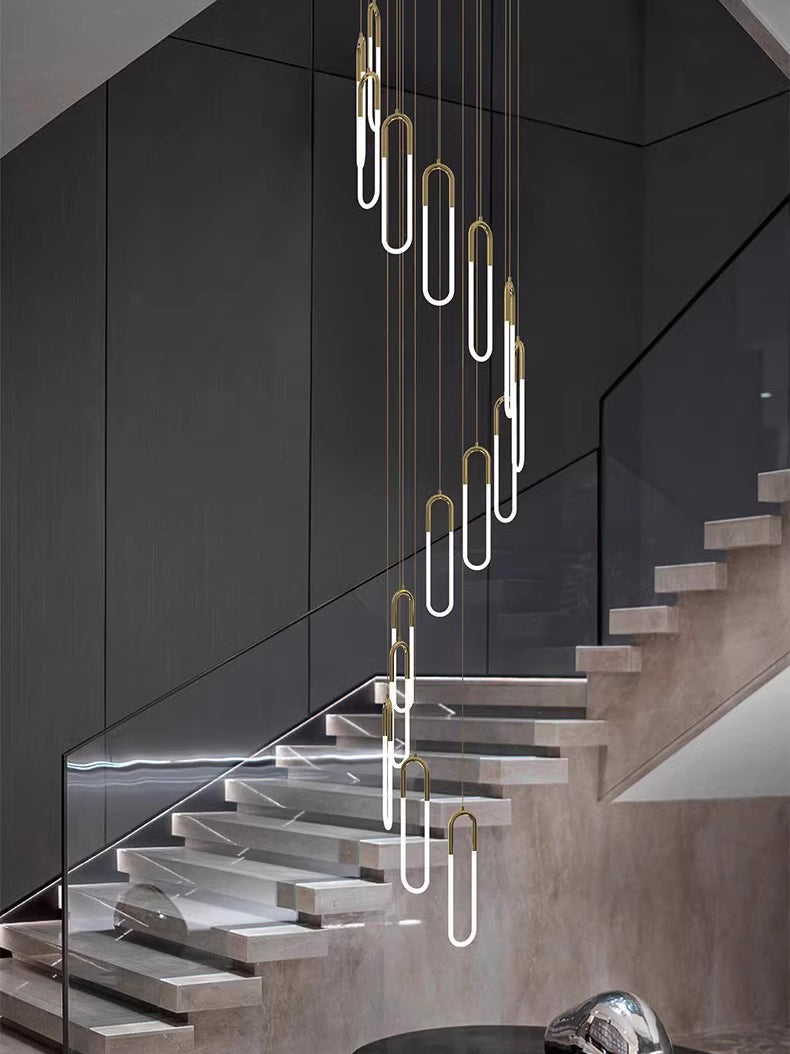 Creative U Tube Chandelier