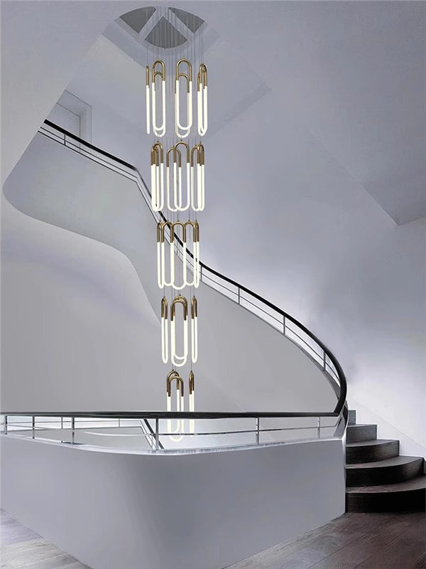 Creative U Tube Chandelier