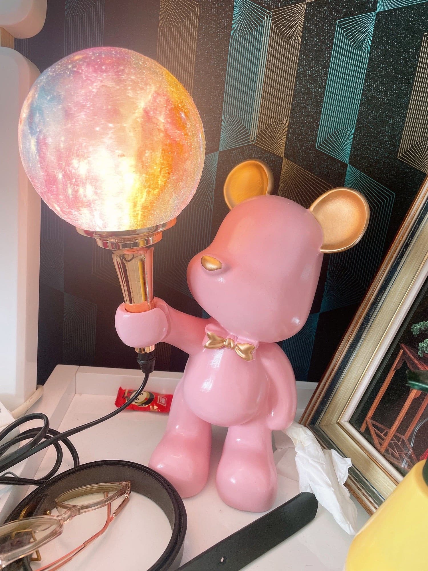 Creative Bear Planet Table Lamp
