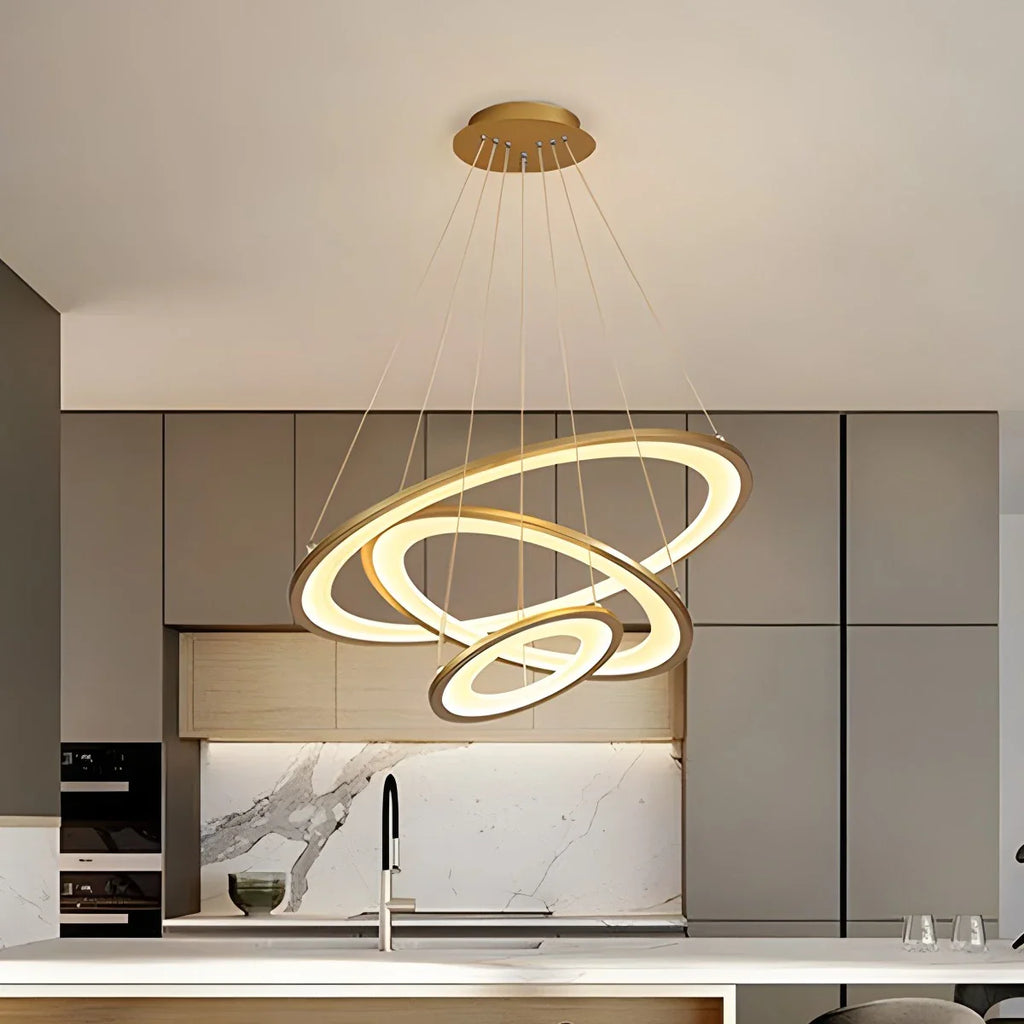 Creative Minimalist Ring Chandelier