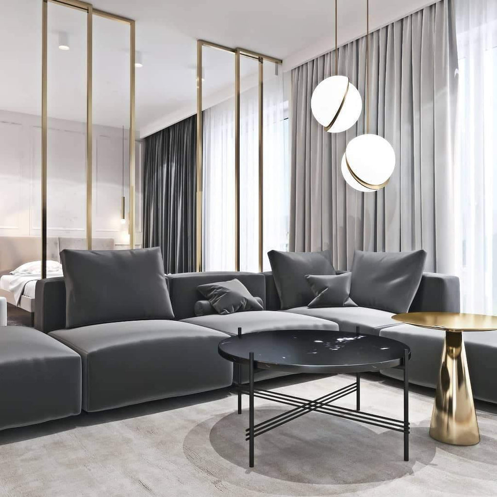 Crescent Pendant Light