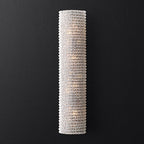 Crystal Halo Clear Wall Sconce