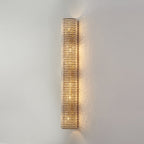 Crystal Halo Clear Wall Sconce