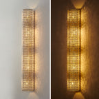 Crystal Halo Clear Wall Sconce