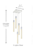 Crystal Linear Pendant Light