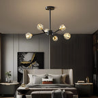 Crystal Ball Round Cluster Chandelier