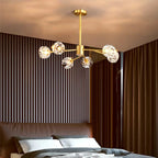 Crystal Ball Round Cluster Chandelier