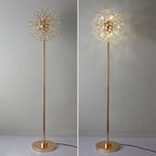 Crystal Dandelion Floor Lamp