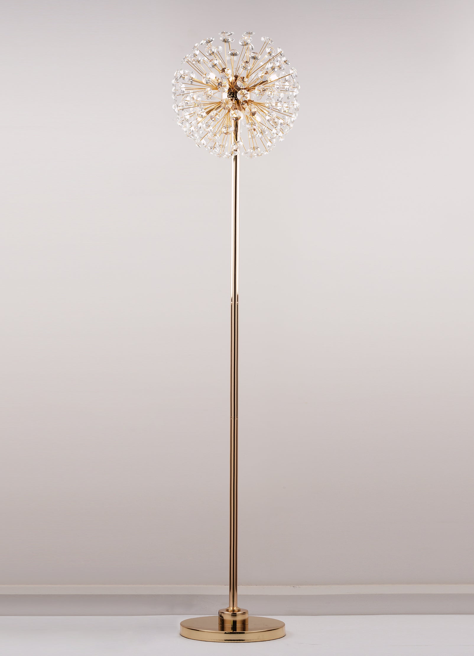 Crystal Dandelion Floor Lamp