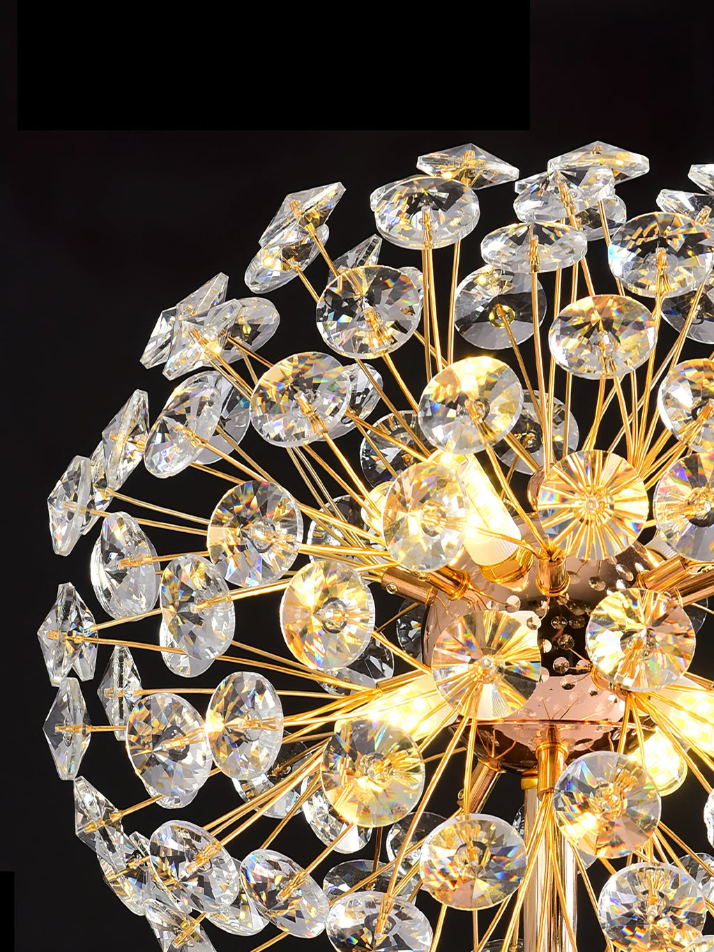 Crystal Dandelion Table Lamp