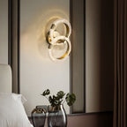 Crystal LED Round Wall Light