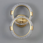 Crystal LED Round Wall Light