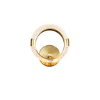 Crystal LED Round Wall Light