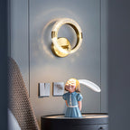 Crystal LED Round Wall Light