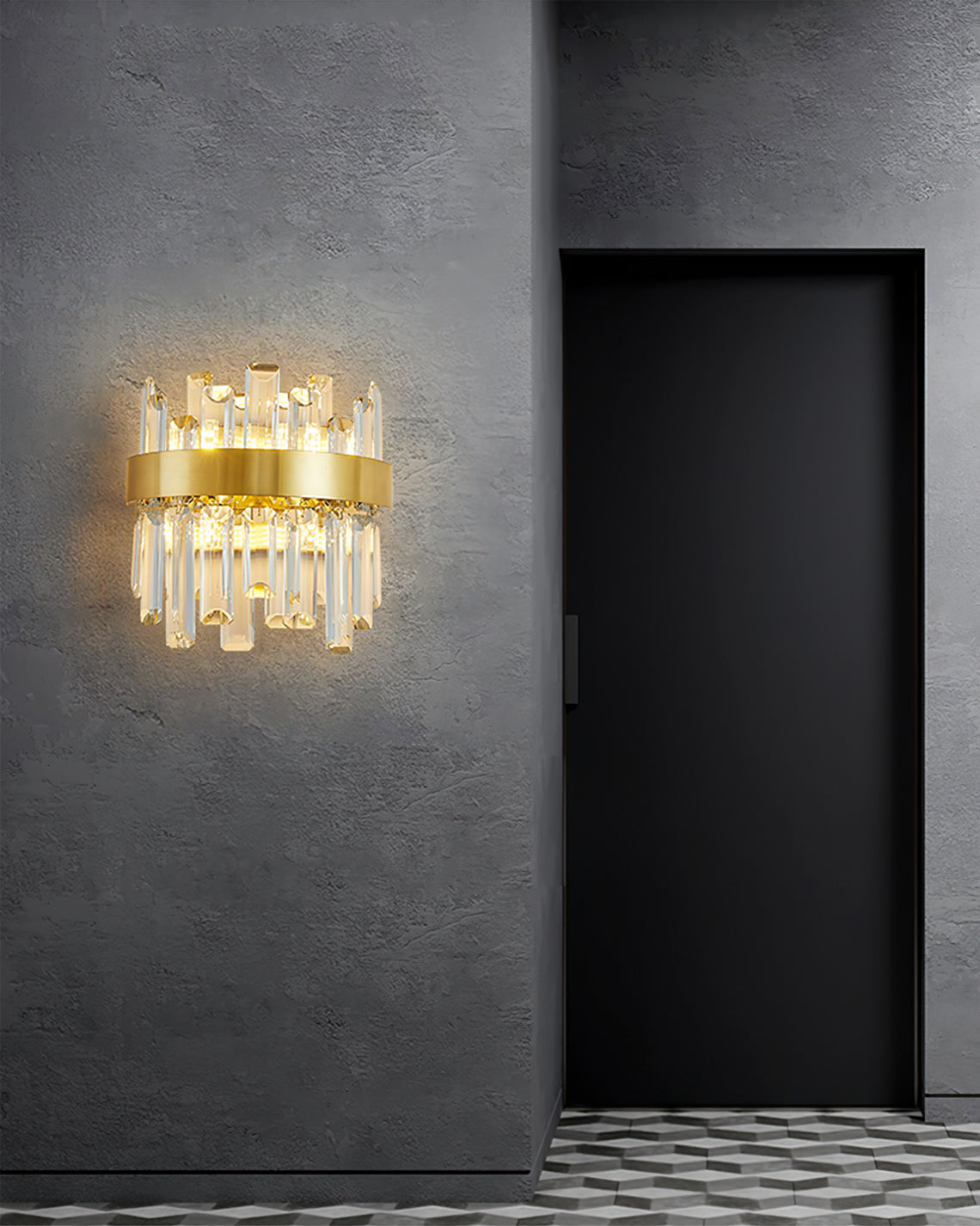 Crystal Statement Wall Lamp