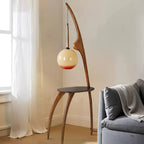 Curved Mantis Floor Lamp
