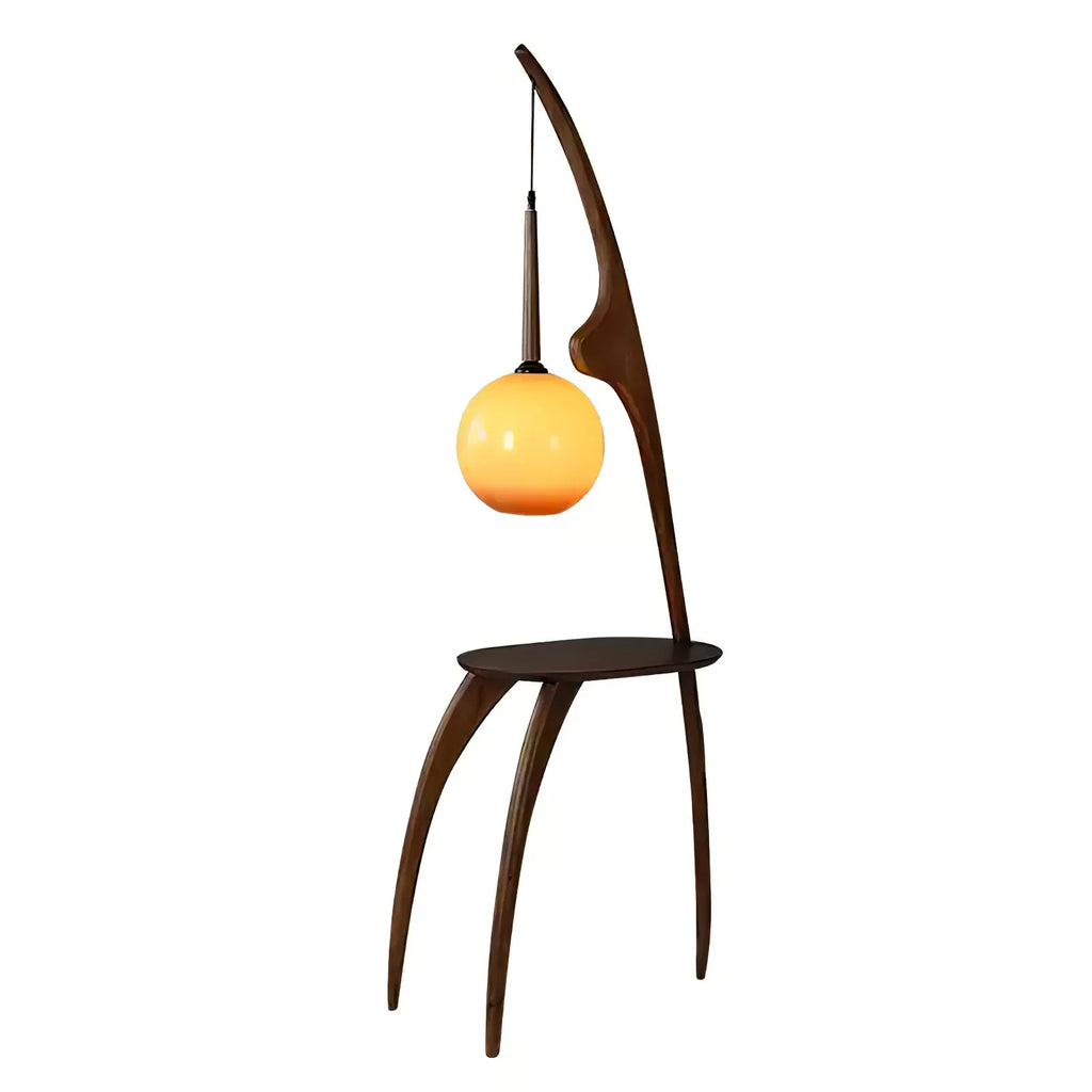 Curved Mantis Floor Lamp