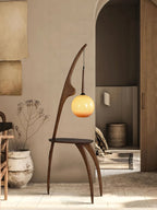 Curved Mantis Floor Lamp