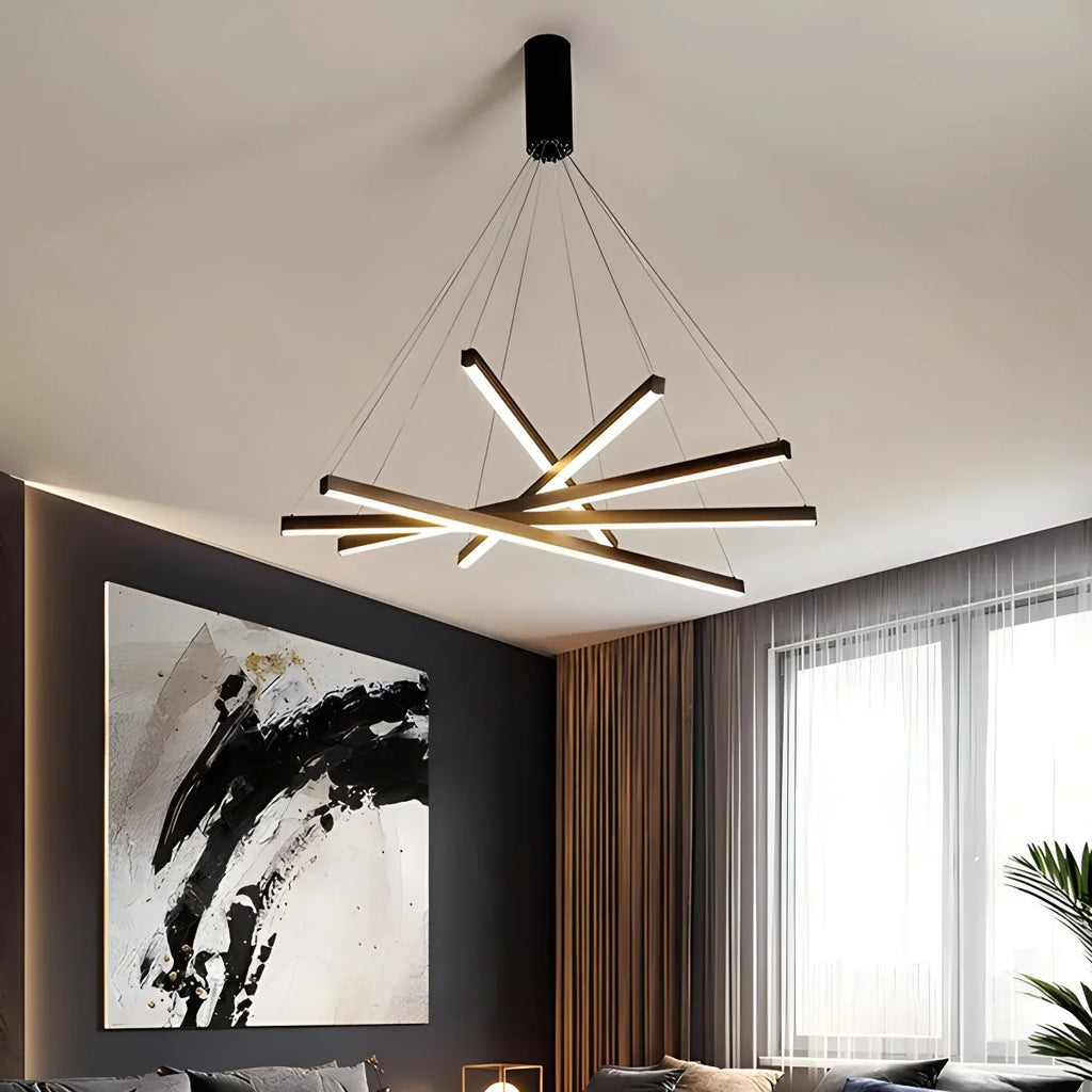 Custom Multi Light Sticks LED Chandelier