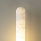 Cylindrical Alabaster Slim Wall Lamp