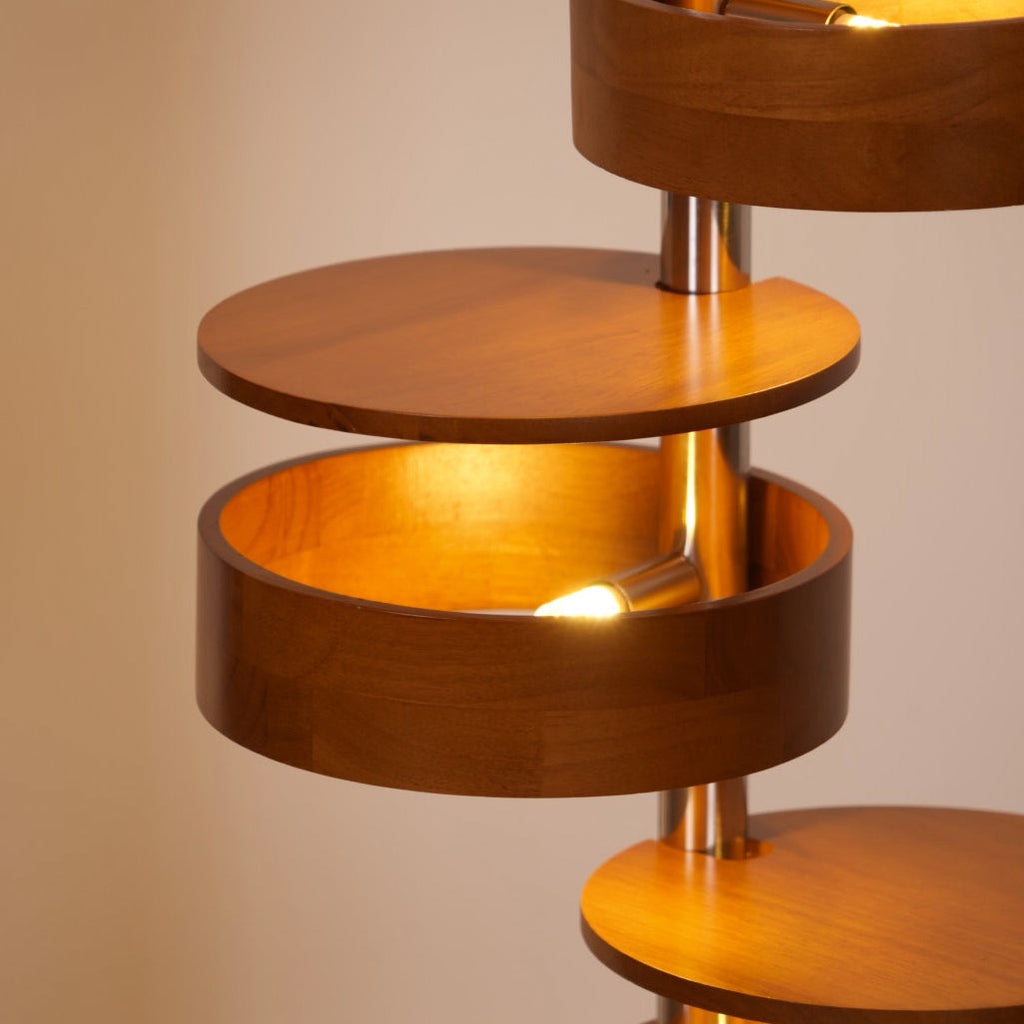 Cylindrical Flow Floor Lamp