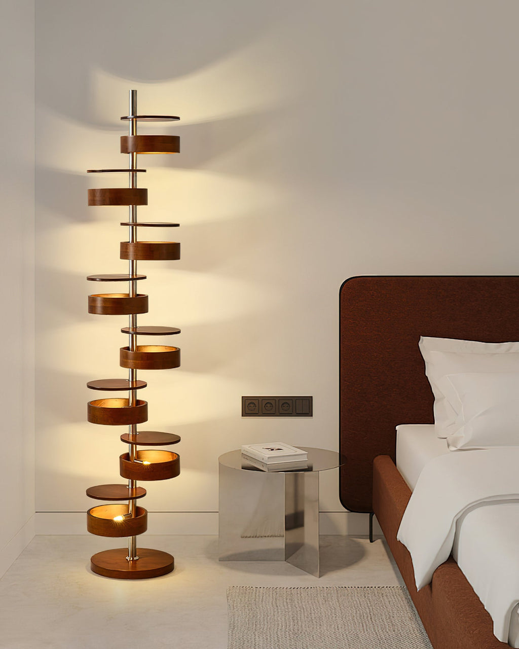 Cylindrical Flow Floor Lamp