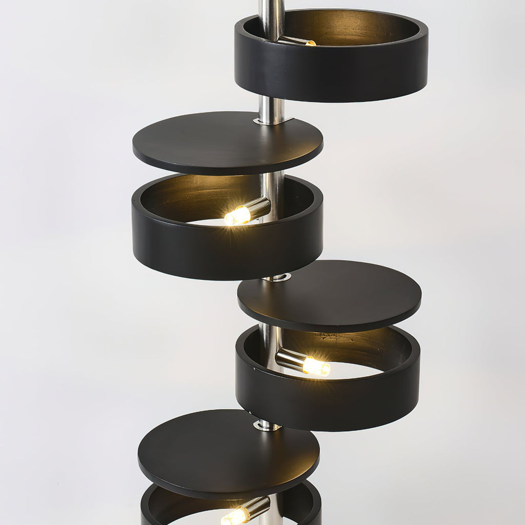 Cylindrical Flow Floor Lamp