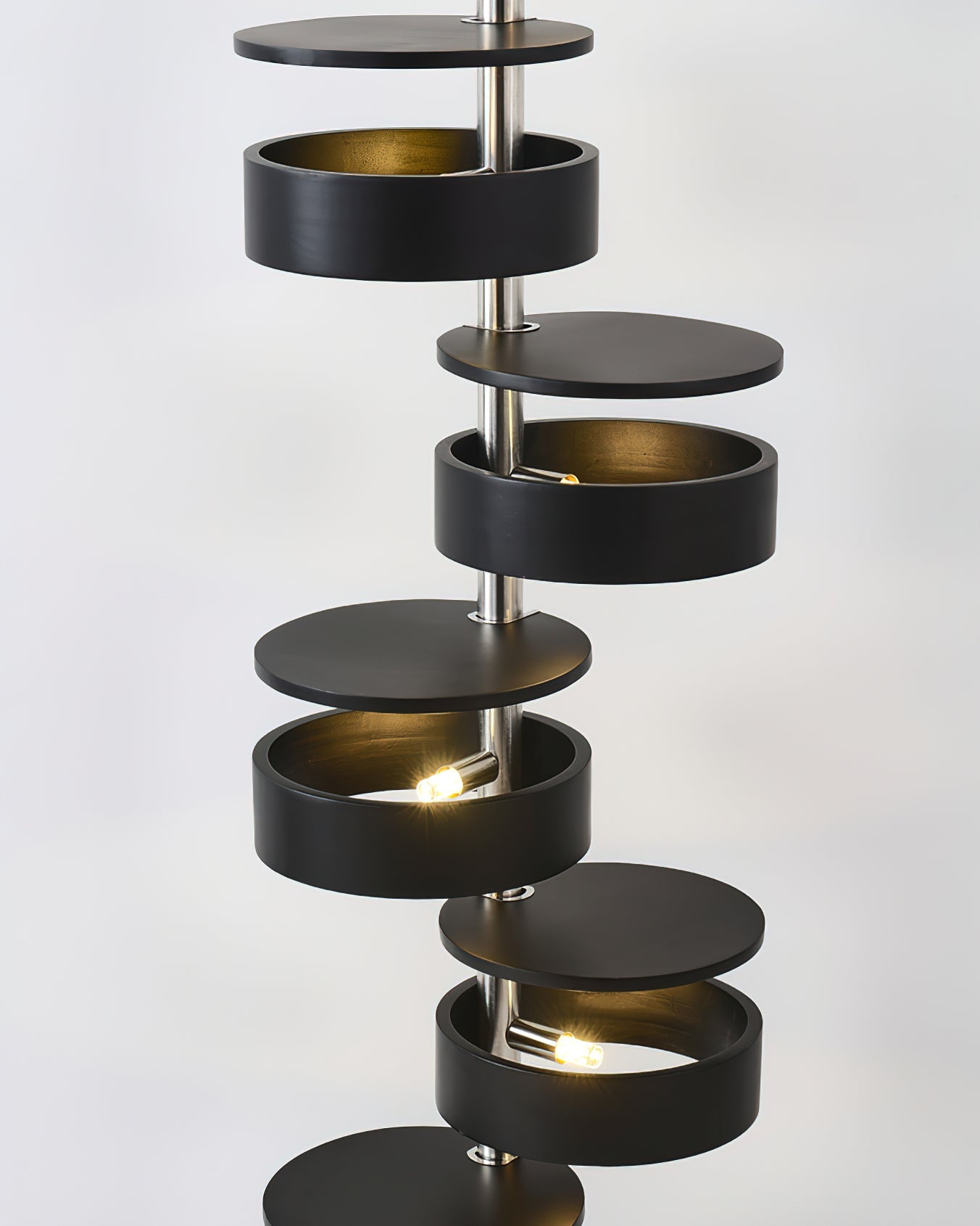 Cylindrical Flow Floor Lamp