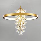 Nordic Light Luxury Ring Creative Chandelier
