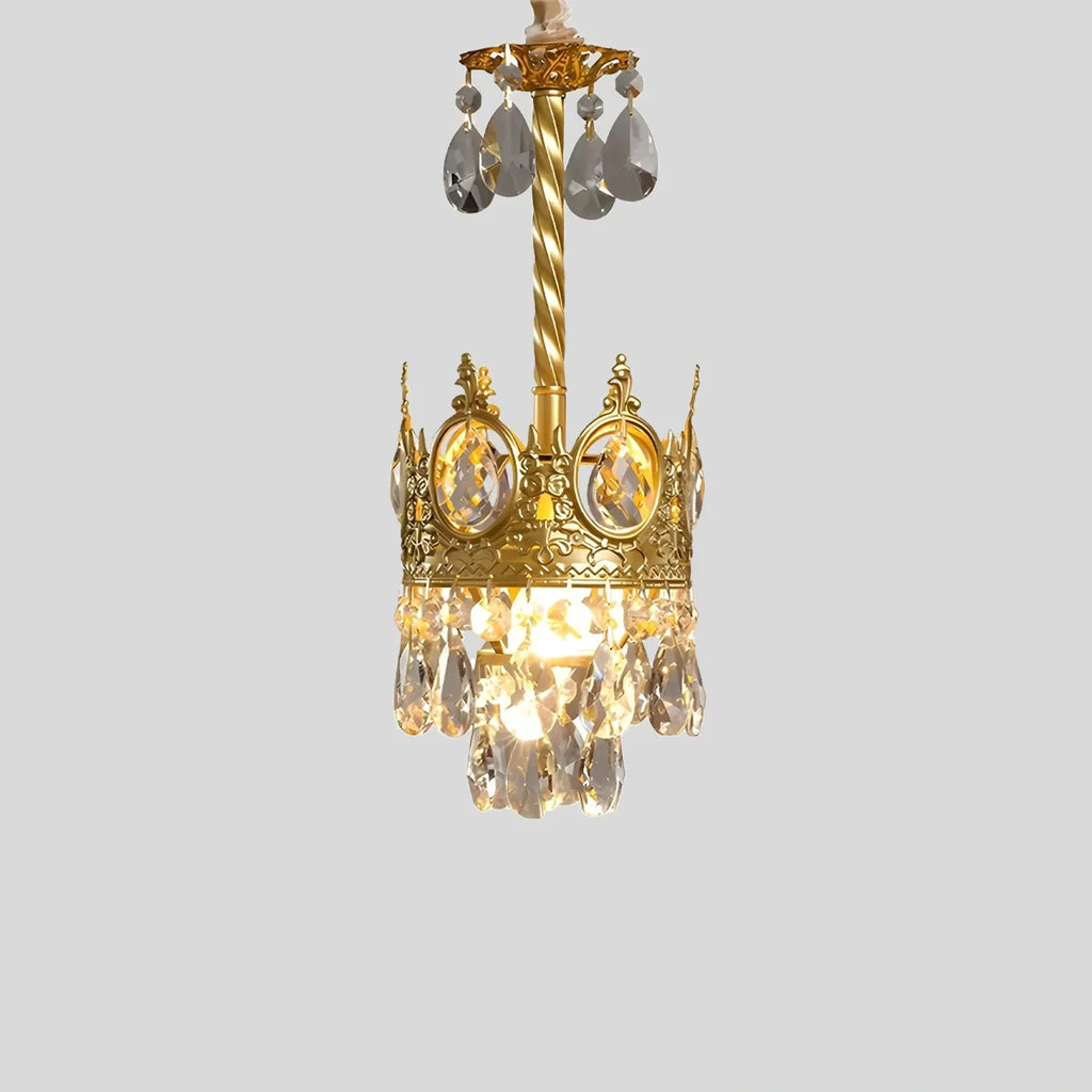 French Retro Crystal Chandelier for Dining Room