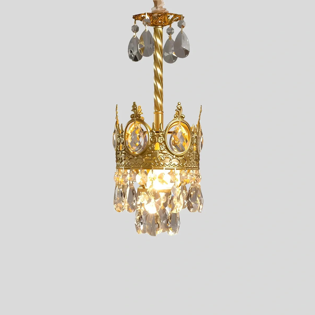French Retro Crystal Chandelier for Dining Room