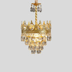 French Retro Crystal Chandelier for Dining Room