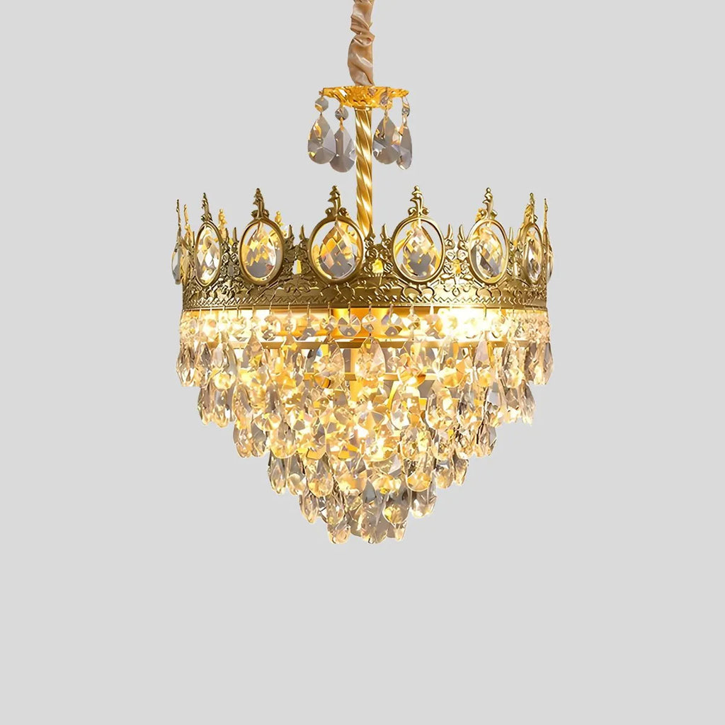 French Retro Crystal Chandelier for Dining Room