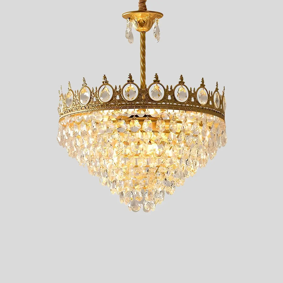 French Retro Crystal Chandelier for Dining Room