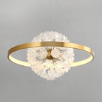 Nordic Light Luxury Ring Creative Chandelier