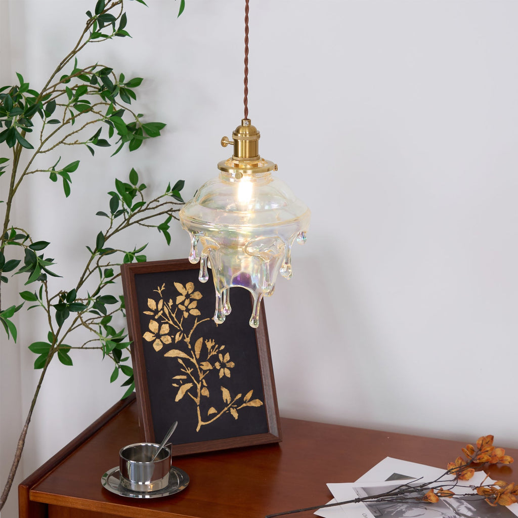 Water Droplets Resin Pendant Lamp