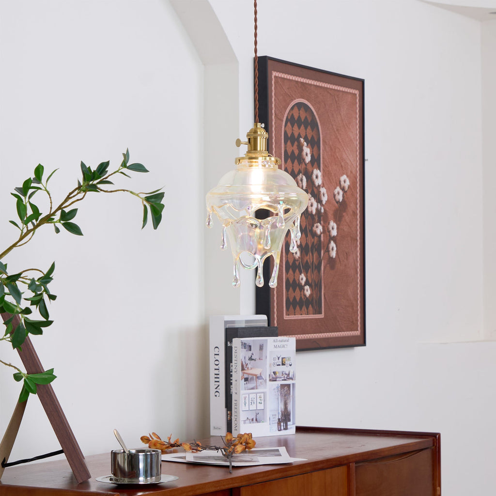 Water Droplets Resin Pendant Lamp